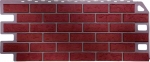 Фасадная панель Кирпич «Красный обожженный»