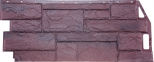 Фасадная панель Камень природный «Серо-коричневый»